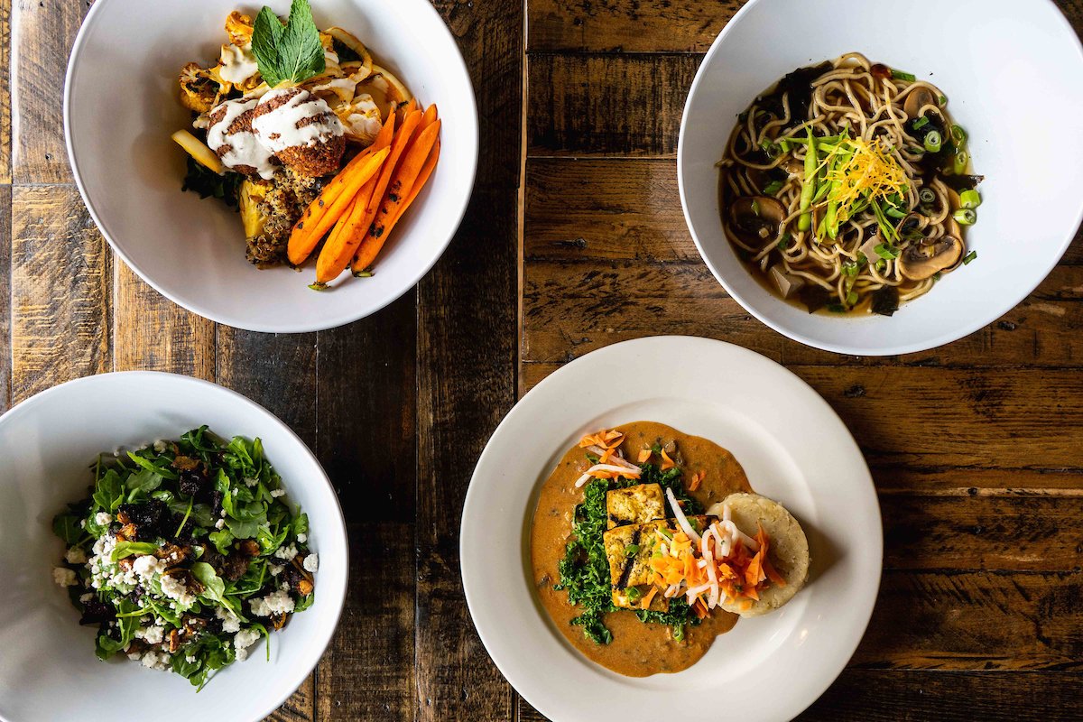 Vegetarian Inspired cuisine.