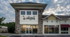 Pressed Cafe in Burlington and Newton to eat healthy.