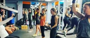 Women working out at Crushitfit the #1 boot camp on the South Shore
